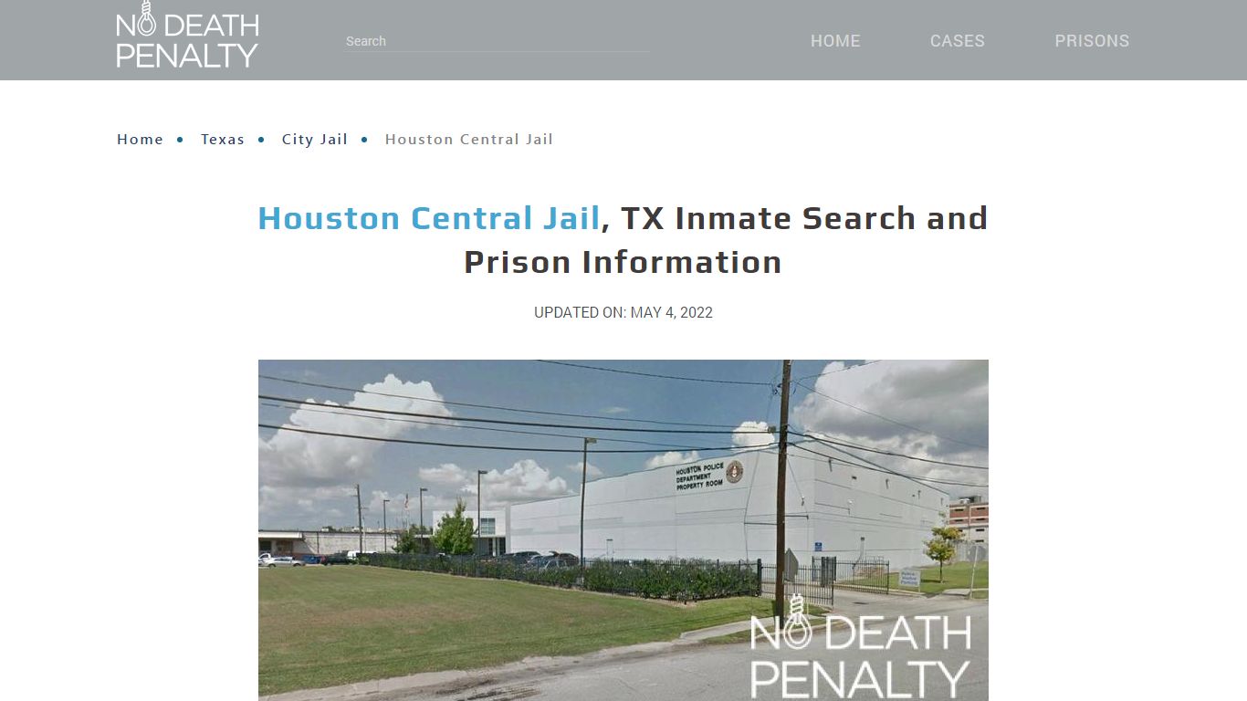 Houston Central Jail, TX Inmate Search, Visitation, Phone ...